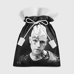 Мешок для подарков Lil Peep: Black Edition, цвет: 3D-принт