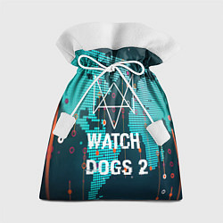Мешок для подарков Watch Dogs 2: Network Hack, цвет: 3D-принт