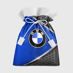Мешок для подарков BMW: Blue Metallic, цвет: 3D-принт