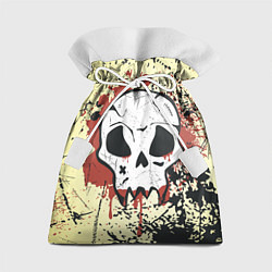 Мешок для подарков Уличный череп, цвет: 3D-принт