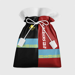 Мешок для подарков Kazakhstan, цвет: 3D-принт