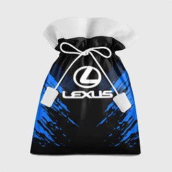 Мешок для подарков Lexus: Blue Anger, цвет: 3D-принт