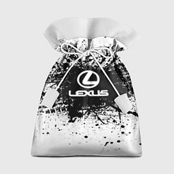 Мешок для подарков Lexus: Black Spray, цвет: 3D-принт