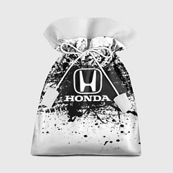 Мешок для подарков Honda: Black Spray, цвет: 3D-принт