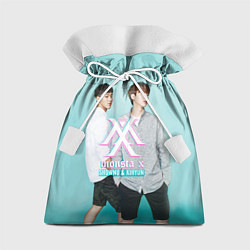 Мешок для подарков Shownu & Kihyun, цвет: 3D-принт