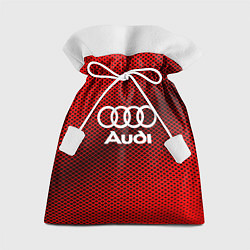 Мешок для подарков Audi: Red Carbon, цвет: 3D-принт