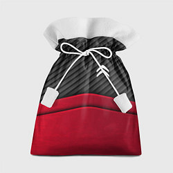 Мешок для подарков Citroen: Red Carbon, цвет: 3D-принт