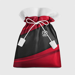 Мешок для подарков Toyota: Red Sport, цвет: 3D-принт