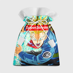 Мешок для подарков DBZ: Super Saiyan, цвет: 3D-принт