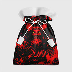 Мешок для подарков Адский кабан 2019, цвет: 3D-принт