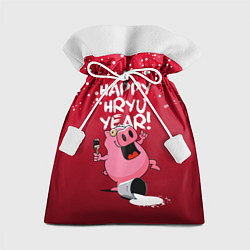 Мешок для подарков Piggy Year, цвет: 3D-принт