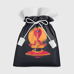 Мешок для подарков Пришелец-медитатор, цвет: 3D-принт