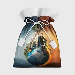 Мешок для подарков Good Omens, цвет: 3D-принт