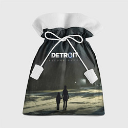 Мешок для подарков Detroit: Become Human, цвет: 3D-принт