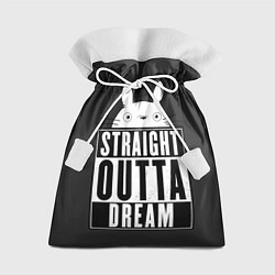 Мешок для подарков Тоторо Straight outta dream, цвет: 3D-принт