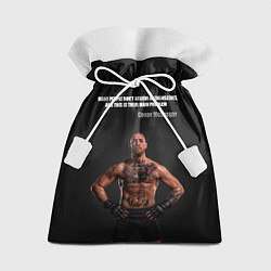 Мешок для подарков Conor McGregor: Motivation, цвет: 3D-принт