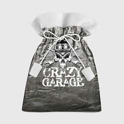 Мешок для подарков Crazy garage, цвет: 3D-принт