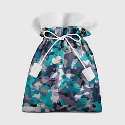 Мешок для подарков Камуфляж: ледяной, цвет: 3D-принт