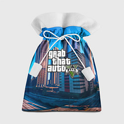 Мешок для подарков GTA 5, цвет: 3D-принт