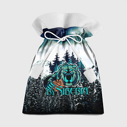Мешок для подарков Сибирь, цвет: 3D-принт
