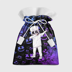 Мешок для подарков Marshmello, цвет: 3D-принт