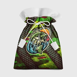 Мешок для подарков Fishing, цвет: 3D-принт