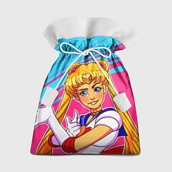 Мешок для подарков СЕЙЛОР МУН, цвет: 3D-принт