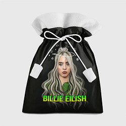 Мешок для подарков BILLIE EILISH, цвет: 3D-принт