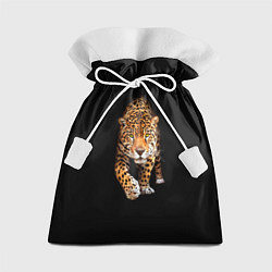 Мешок для подарков Ягуар, цвет: 3D-принт