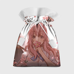 Мешок для подарков Koe no Katachi, цвет: 3D-принт