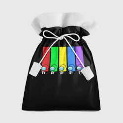 Мешок для подарков Among Us, цвет: 3D-принт