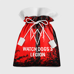 Мешок для подарков Watch Dogs: Legion, цвет: 3D-принт