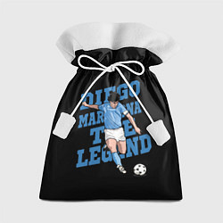 Мешок для подарков Diego Maradona, цвет: 3D-принт