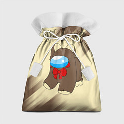 Мешок для подарков AMONG US - Мишка, цвет: 3D-принт