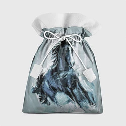Мешок для подарков Нарисованный конь, цвет: 3D-принт