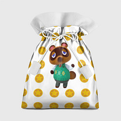 Мешок для подарков Animal crossing - Nook, цвет: 3D-принт