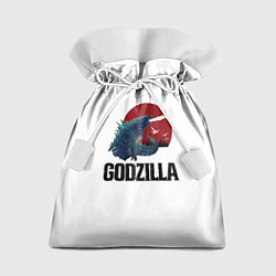 Мешок для подарков Годзилла, цвет: 3D-принт