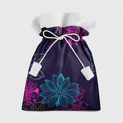 Мешок для подарков Красочные Цветы, цвет: 3D-принт