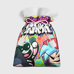 Мешок для подарков Friday night funkin, цвет: 3D-принт