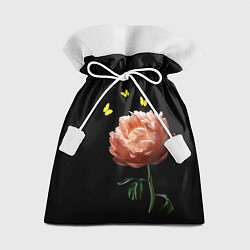 Мешок для подарков Цветок и бабочка, цвет: 3D-принт