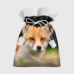 Мешок для подарков Мордочка лисицы, цвет: 3D-принт