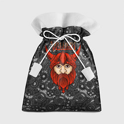 Мешок для подарков Valheim красный викинг, цвет: 3D-принт