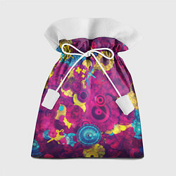 Мешок для подарков PINK FLOW, цвет: 3D-принт