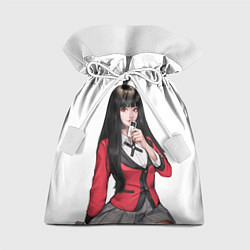 Мешок для подарков Jabami Yumeko Kakegurui, цвет: 3D-принт