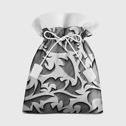 Мешок для подарков Монохромный узор, цвет: 3D-принт