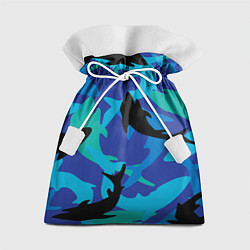 Мешок для подарков Акулы паттерн, цвет: 3D-принт