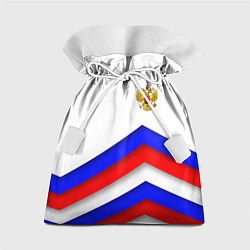 Мешок для подарков РОССИЯ ФОРМА АБСТРАКТНЫЙ, цвет: 3D-принт