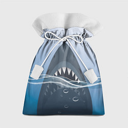 Мешок для подарков Акула под водой, цвет: 3D-принт