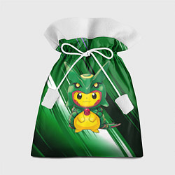 Мешок для подарков Пикачу - дракон, цвет: 3D-принт