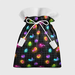 Мешок для подарков Ночные фонарики-светлячки, цвет: 3D-принт